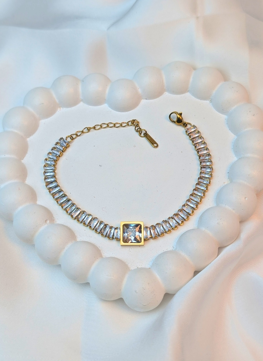 Zirconia Tennis Bracelet