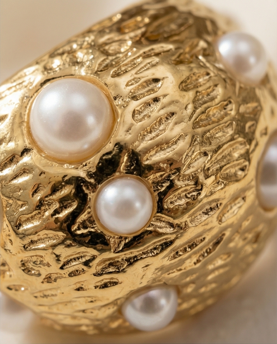 Pearl-Embellished Domes