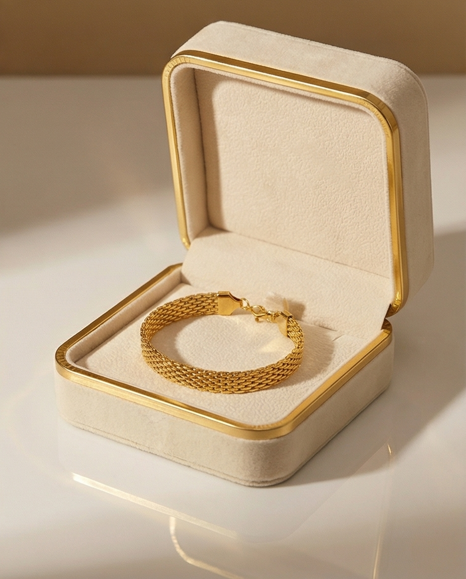 Heritage Mesh Statement Bracelet