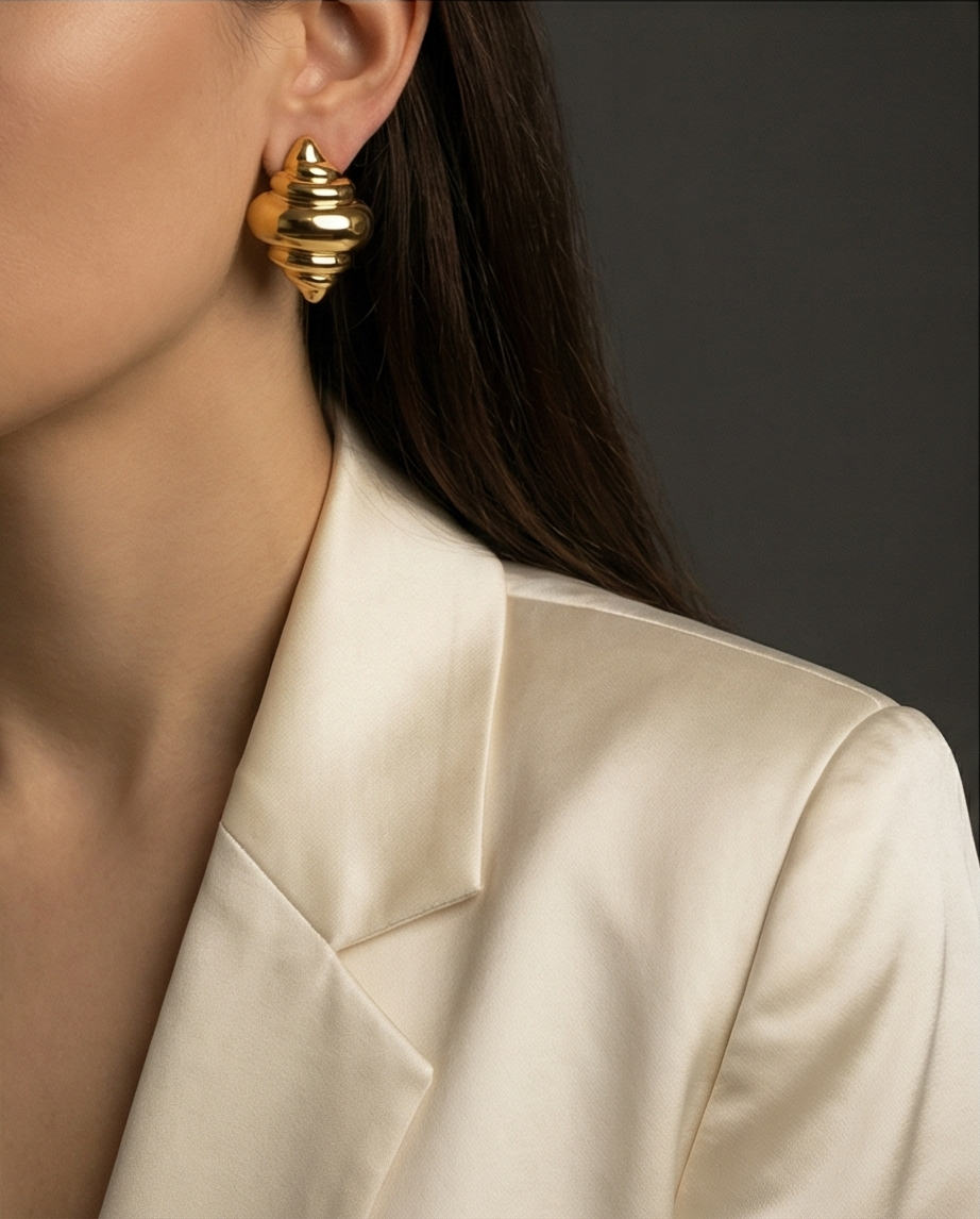 Croissant Earrings