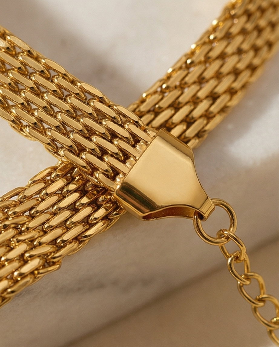 Heritage Mesh Statement Bracelet