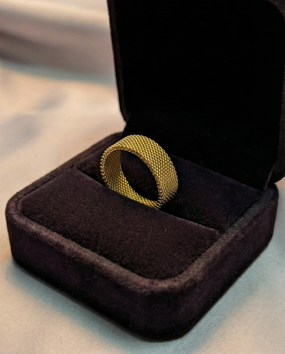Gold Woven Mesh