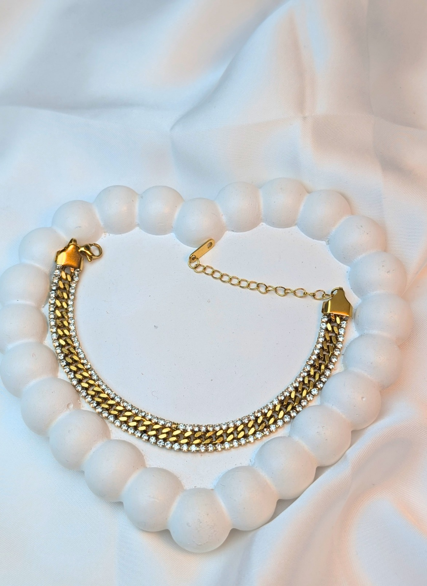 Curb Tennis Bracelet