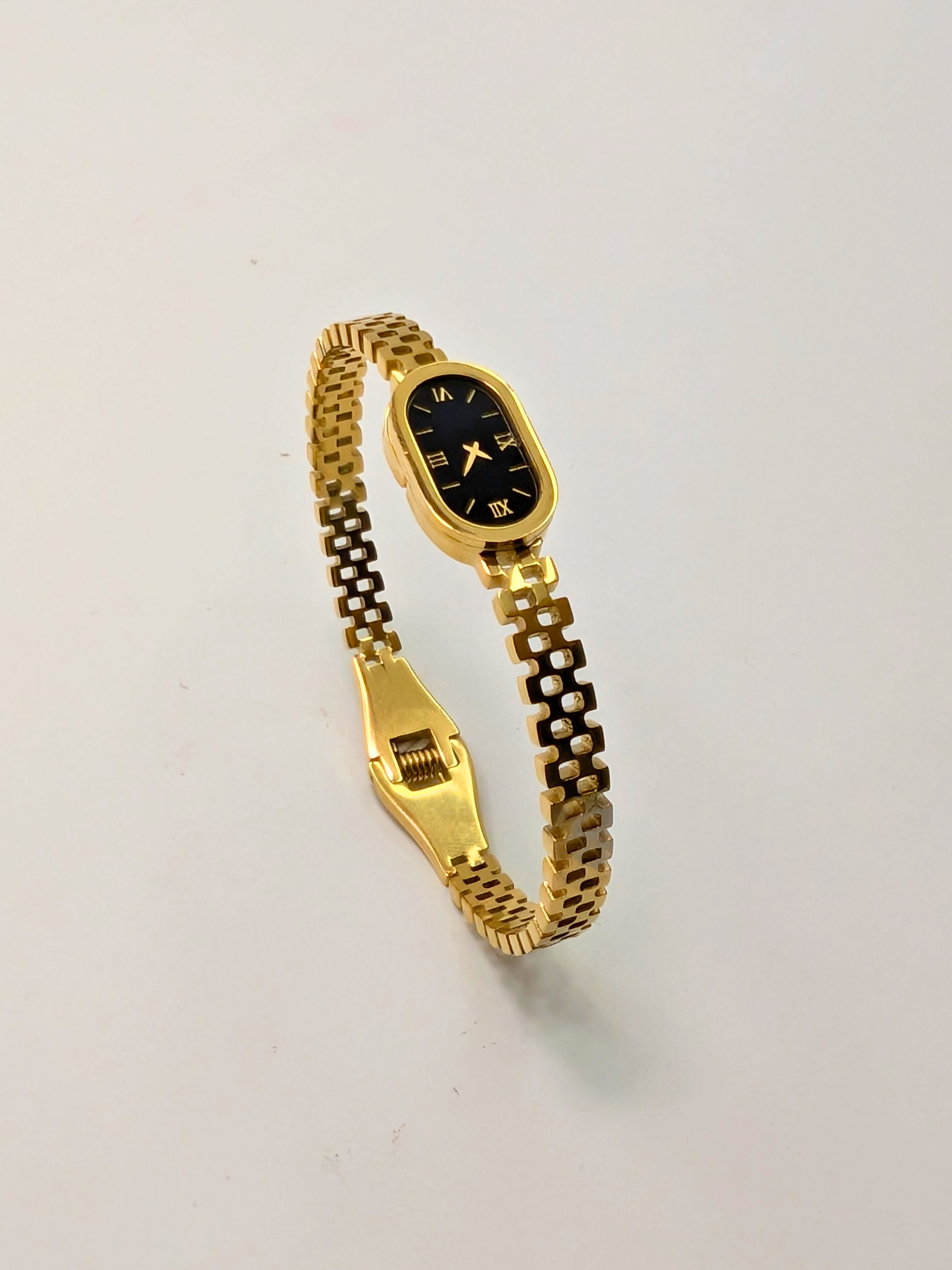 Oval Watch-Style Bracelet