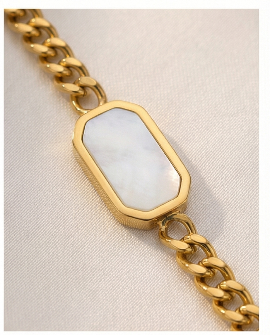 Pearl Chain Bracelet