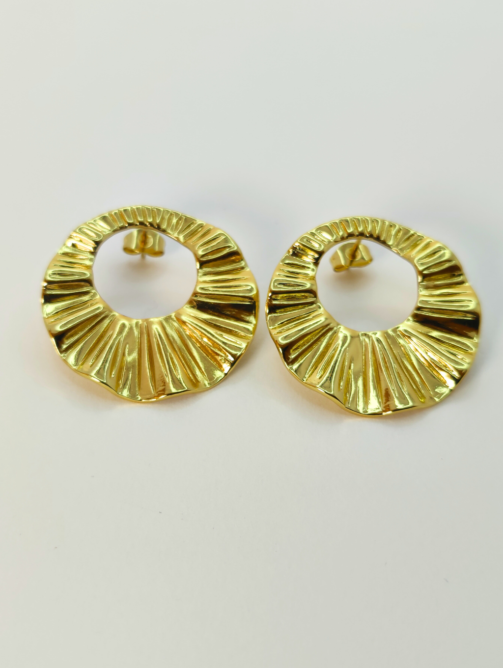 Sunburst Golden Earring