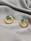 Turquoise Stone Earrings
