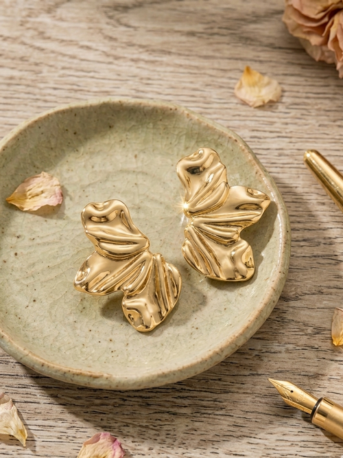 Abstract Floral Studs