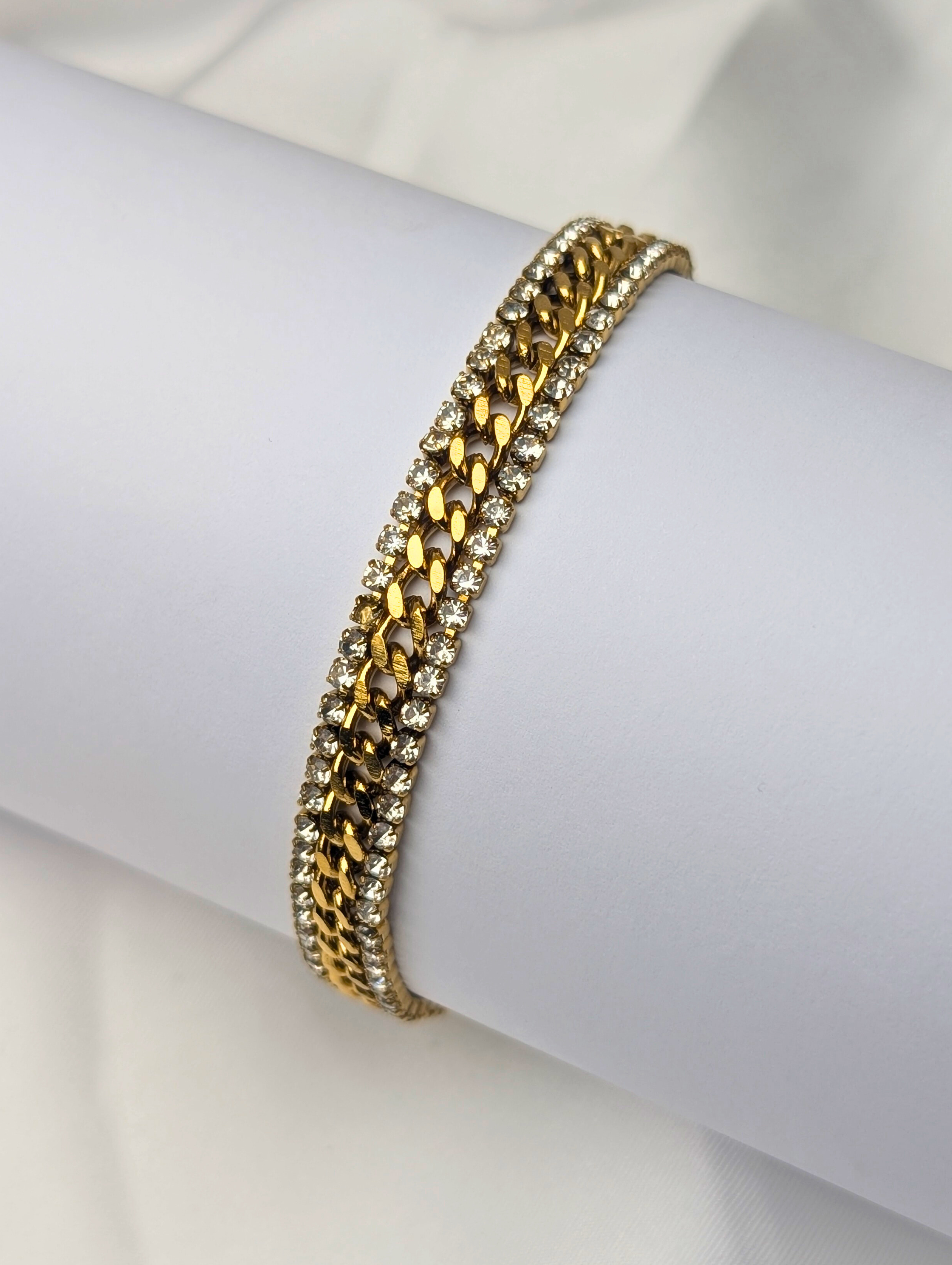 Curb Tennis Bracelet