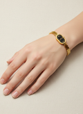 Oval Watch-Style Bracelet