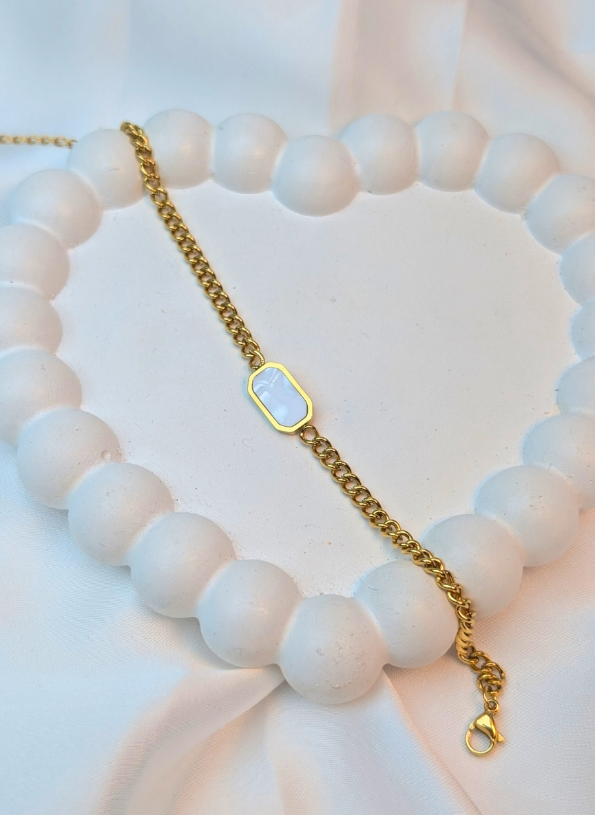 Pearl Chain Bracelet