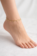 Gold Charm Anklet