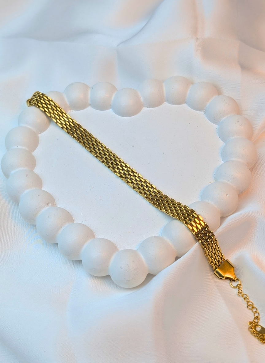 Heritage Mesh Statement Bracelet
