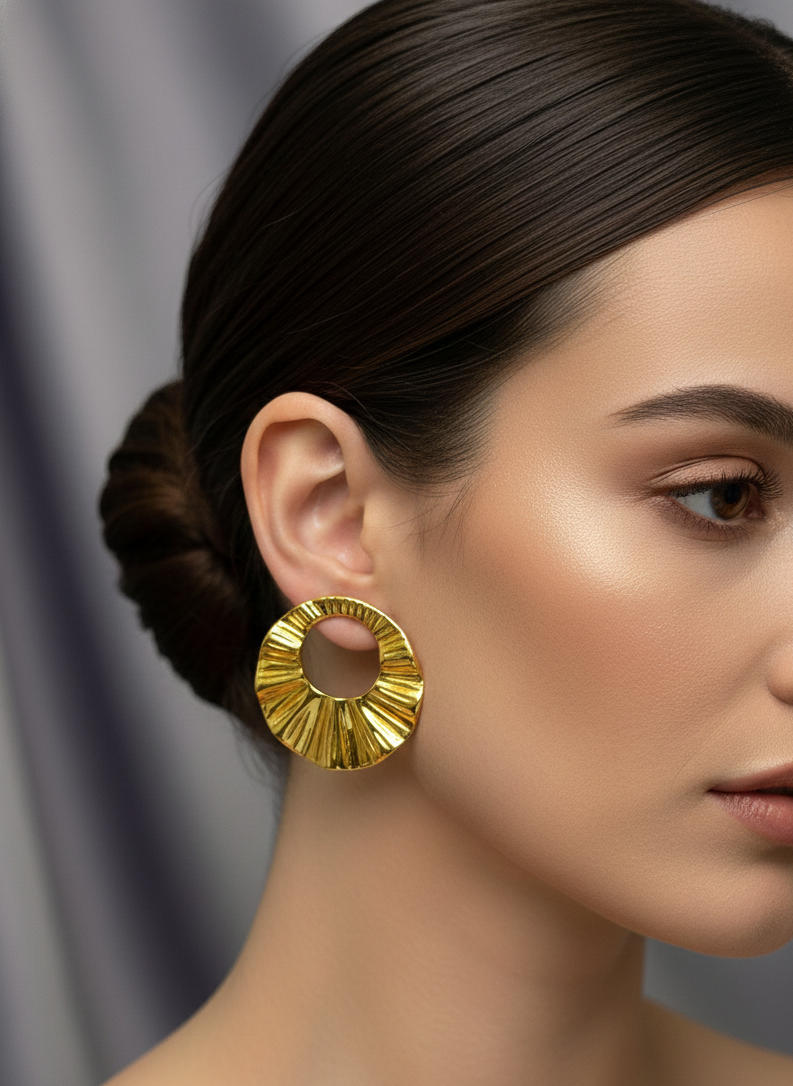 Sunburst Golden Earring