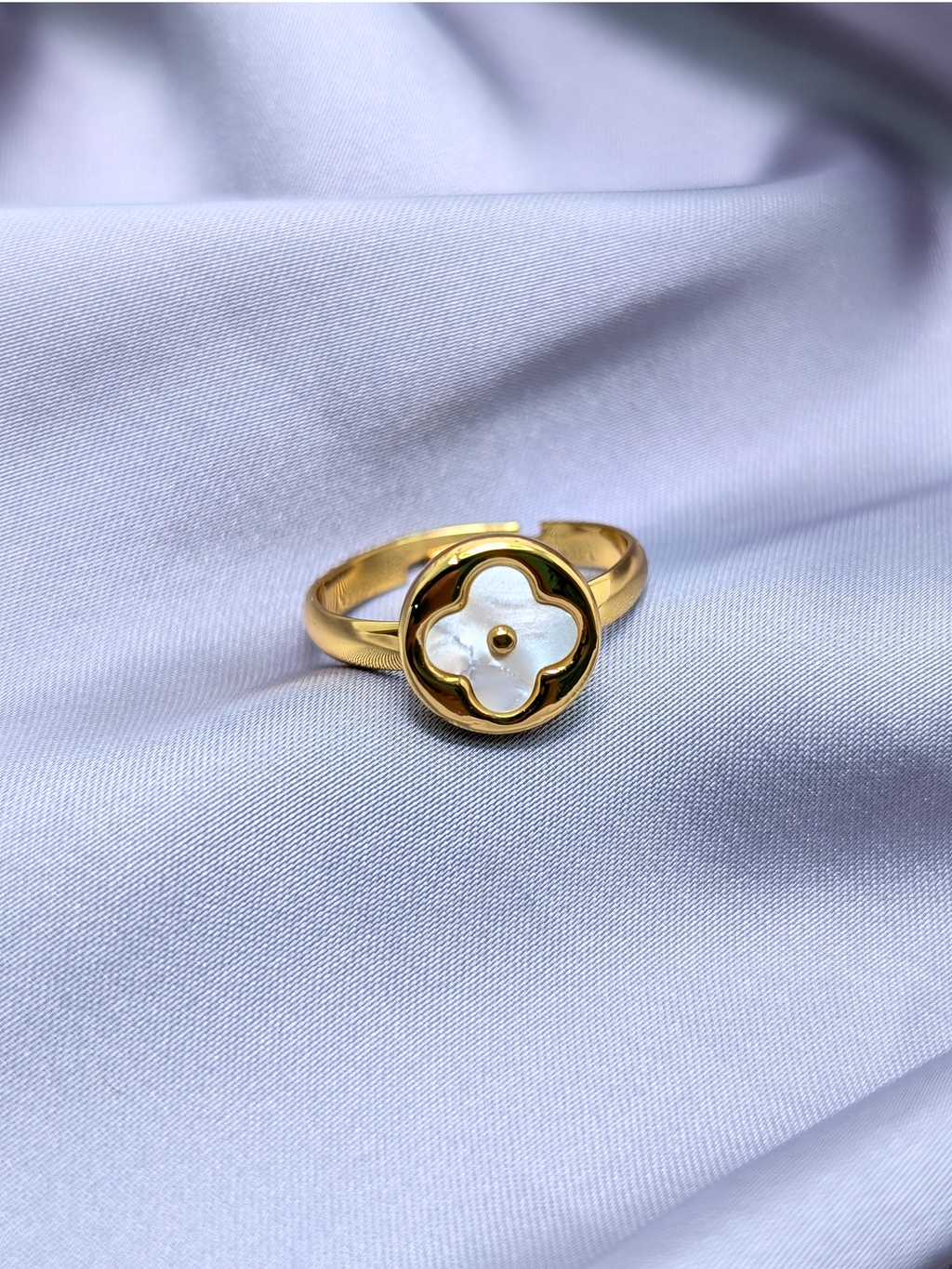 White Pearl Ring