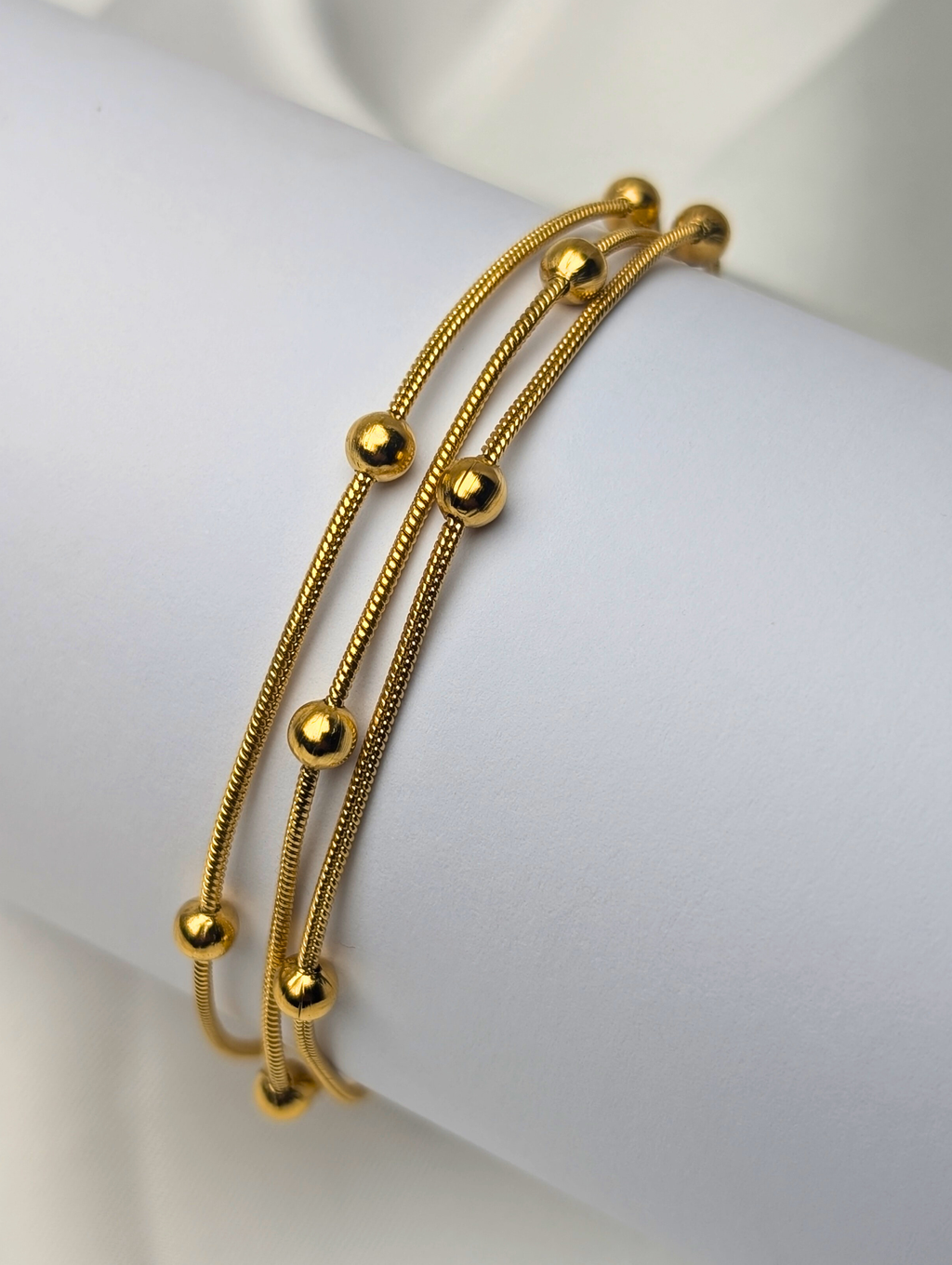 Triple Layer Chain Bracelet