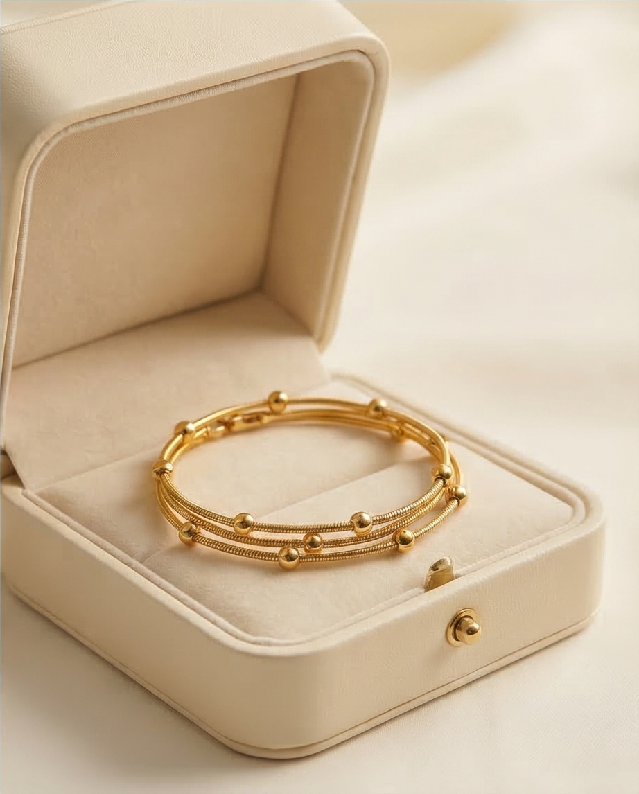 Triple Layer Chain Bracelet