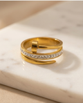 Crystal Nail Ring