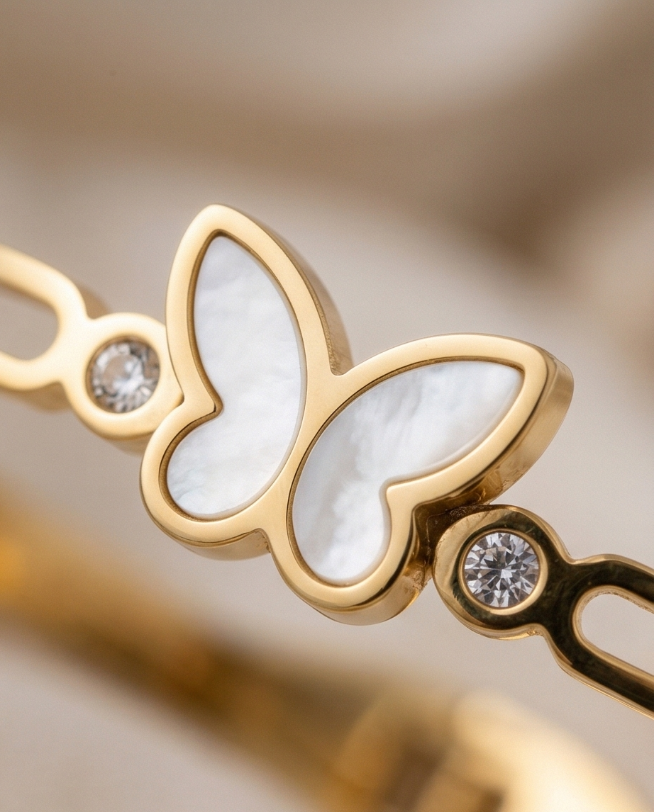 Butterfly Link Bracelet