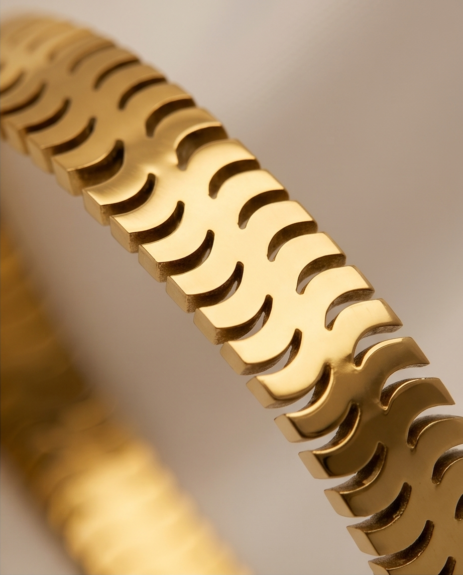 Tiered Wave Cuff