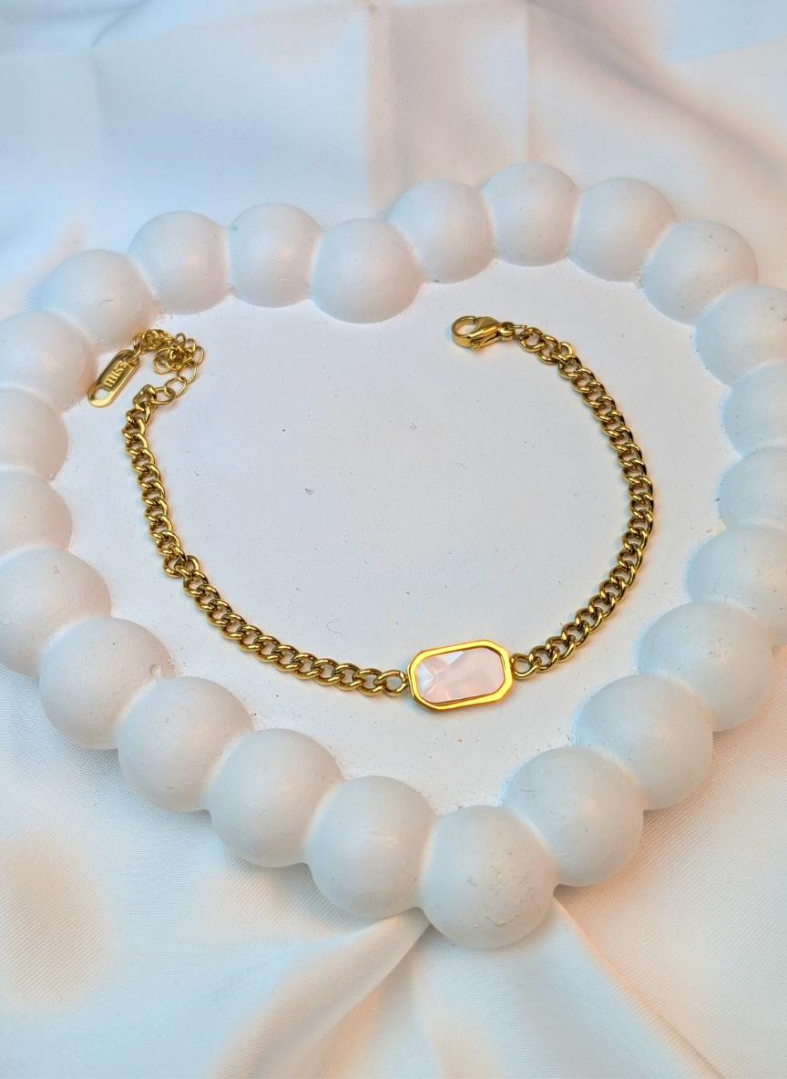 Pearl Chain Bracelet