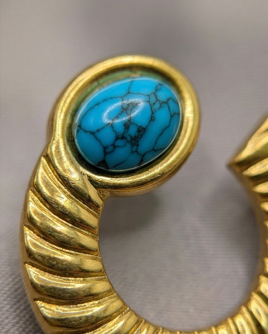 Turquoise Stone Earrings