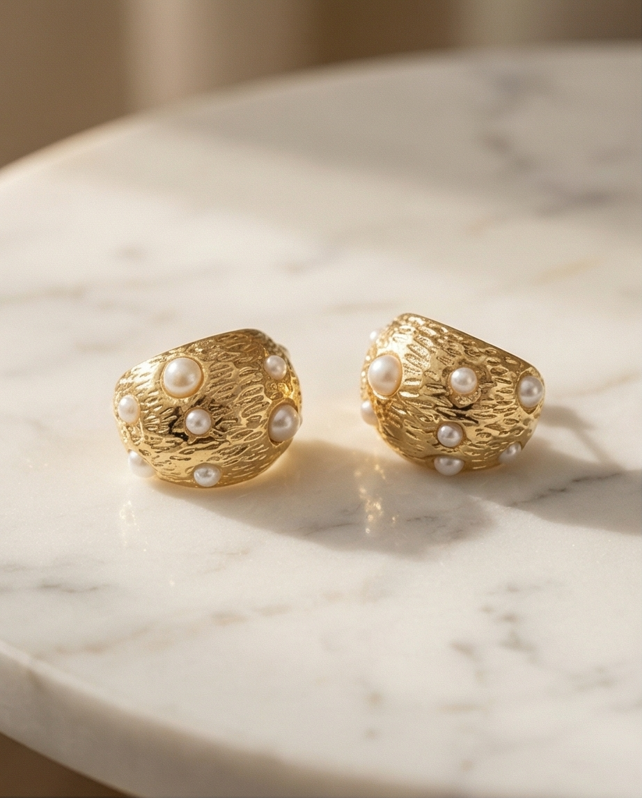 Pearl-Embellished Domes